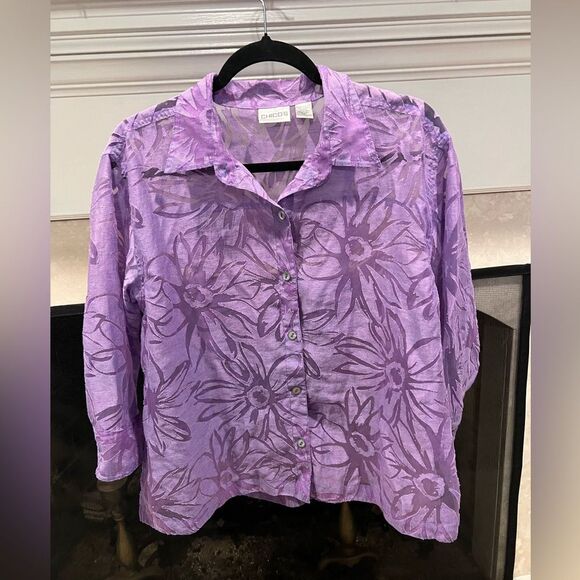 Chico’s top size large - Picture 1 of 2
